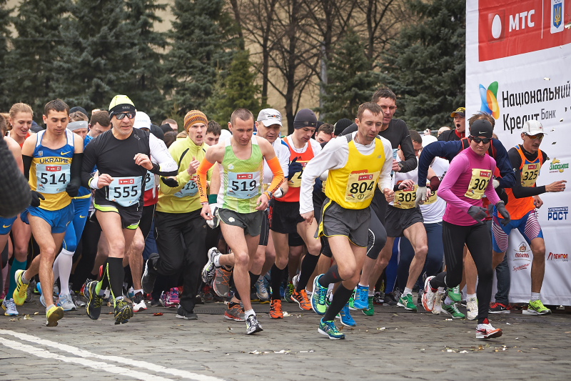 У Харкові пройшов перший міжнародний марафон