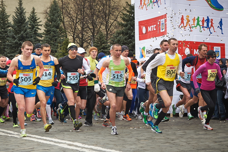 У Харкові пройшов перший міжнародний марафон