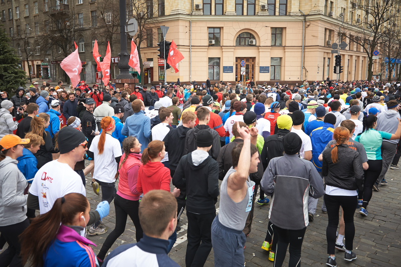 У Харкові пройшов перший міжнародний марафон