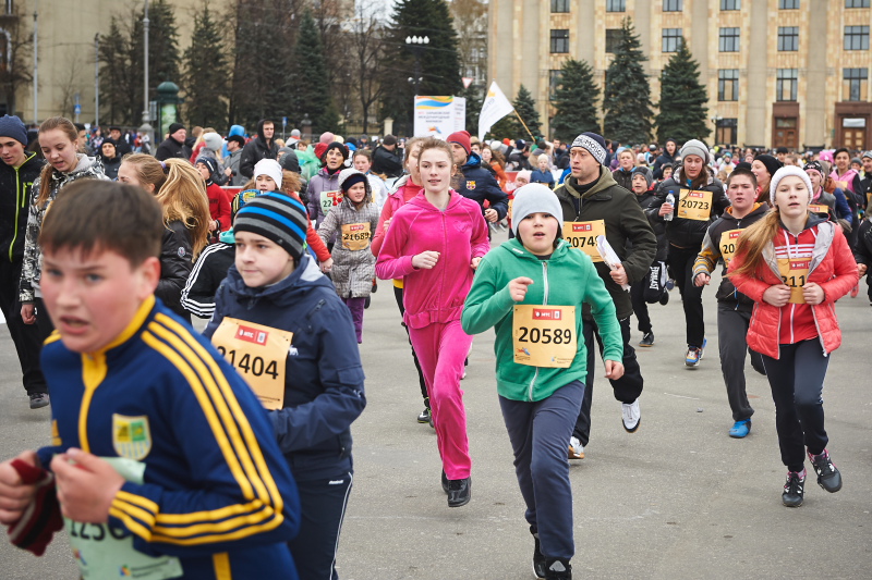 У Харкові пройшов перший міжнародний марафон