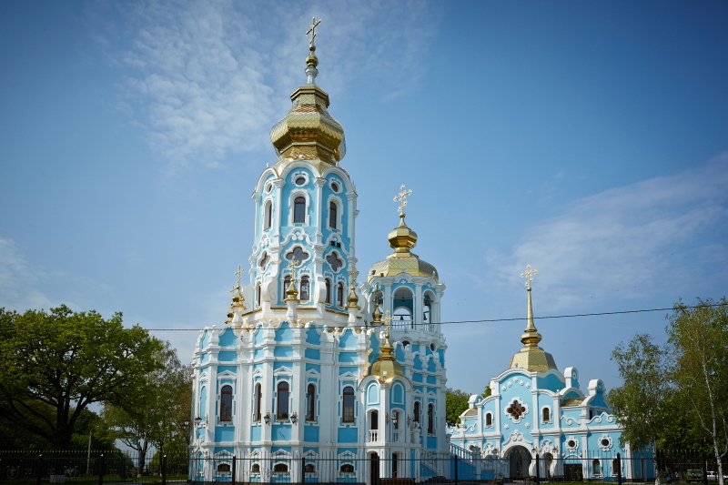 У храмі святої цариці Тамари пройшов молебень за здоров'я Геннадія Кернеса