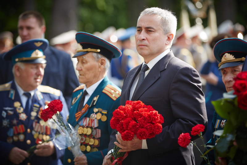 На Меморіалі Слави вшанували пам'ять полеглих у Великій Вітчизняній війні