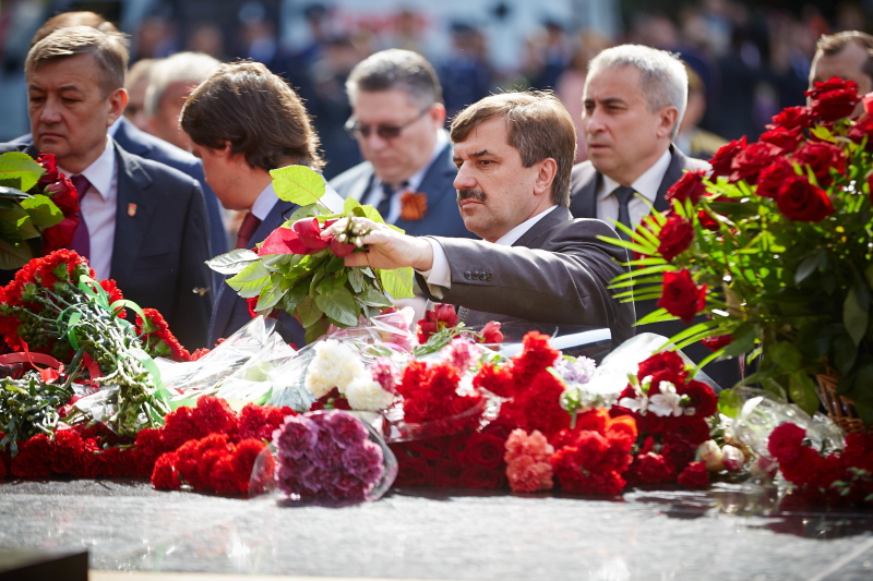На Меморіалі Слави вшанували пам'ять полеглих у Великій Вітчизняній війні