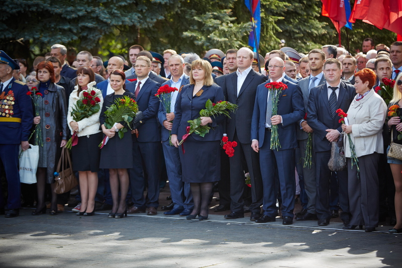 На Меморіалі Слави вшанували пам'ять полеглих у Великій Вітчизняній війні