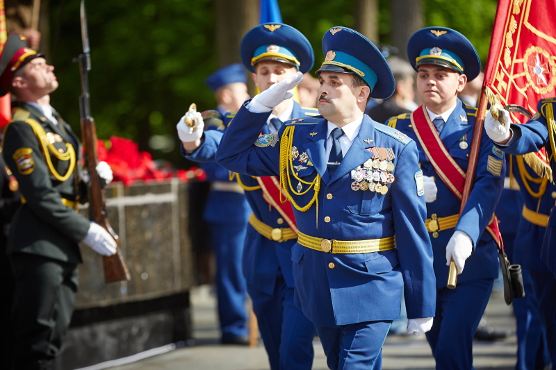 На Меморіалі Слави вшанували пам'ять полеглих у Великій Вітчизняній війні