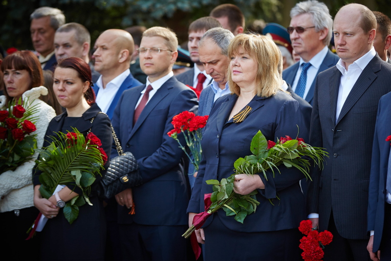 На Меморіалі Слави вшанували пам'ять полеглих у Великій Вітчизняній війні