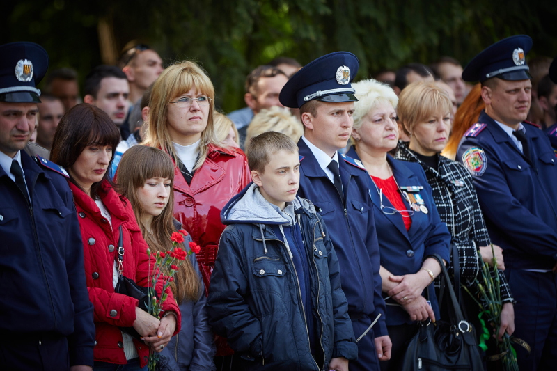На Меморіалі Слави вшанували пам'ять полеглих у Великій Вітчизняній війні