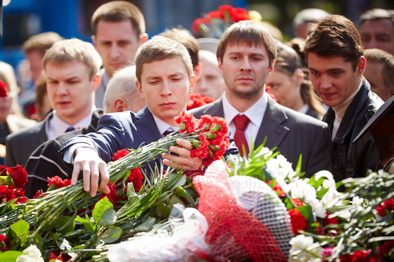 На Меморіалі Слави вшанували пам'ять полеглих у Великій Вітчизняній війні