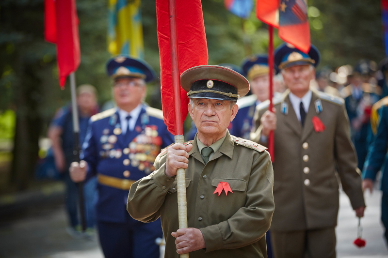 На Меморіалі Слави вшанували пам'ять полеглих у Великій Вітчизняній війні