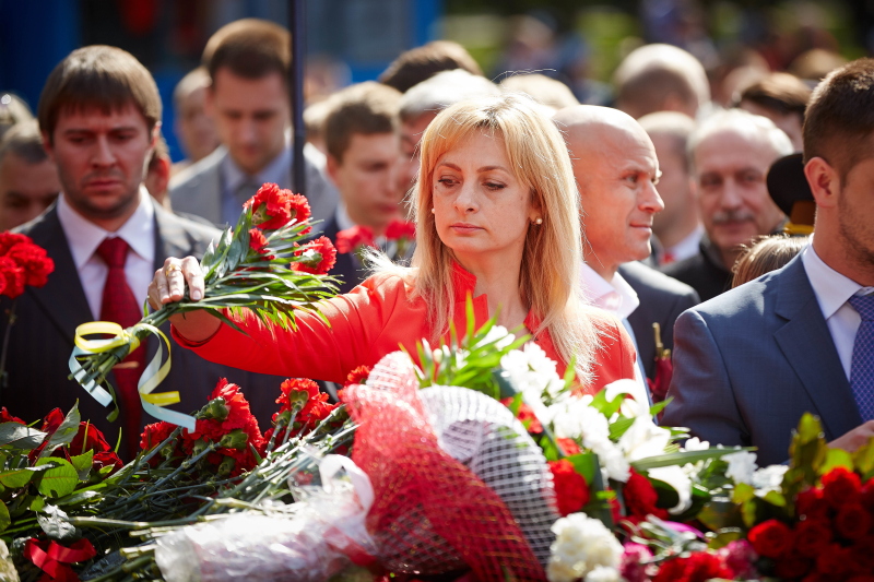 На Меморіалі Слави вшанували пам'ять полеглих у Великій Вітчизняній війні
