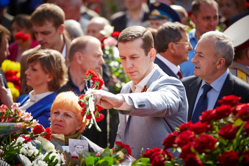 На Меморіалі Слави вшанували пам'ять полеглих у Великій Вітчизняній війні