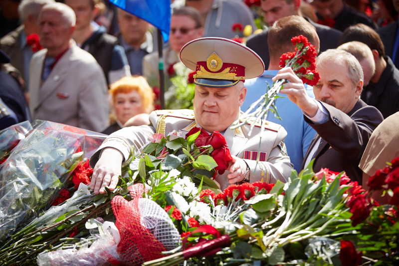 На Меморіалі Слави вшанували пам'ять полеглих у Великій Вітчизняній війні