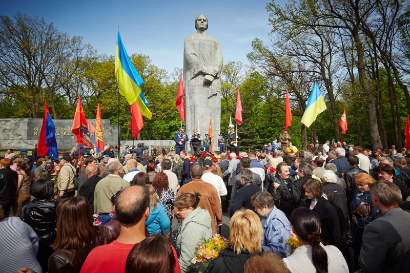 На Меморіалі Слави вшанували пам'ять полеглих у Великій Вітчизняній війні