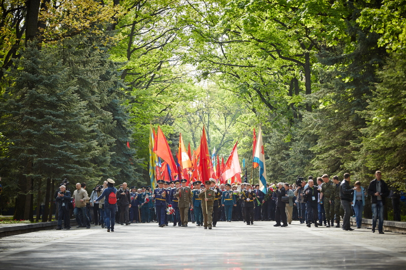 На Меморіалі Слави вшанували пам'ять полеглих у Великій Вітчизняній війні