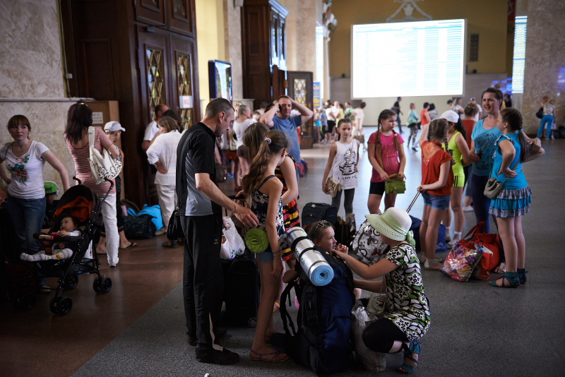 Півтисячі дітей Харківщини відправилися на відпочинок до Херсонської області