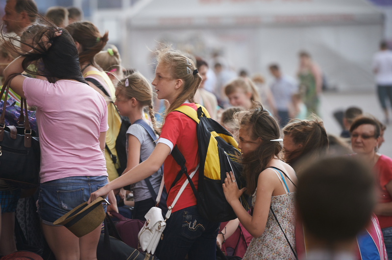 Півтисячі дітей Харківщини відправилися на відпочинок до Херсонської області
