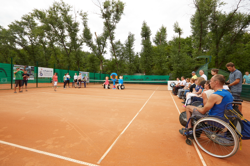 У Харкові пройшов міжнародний турнір серед тенісистів-візочників