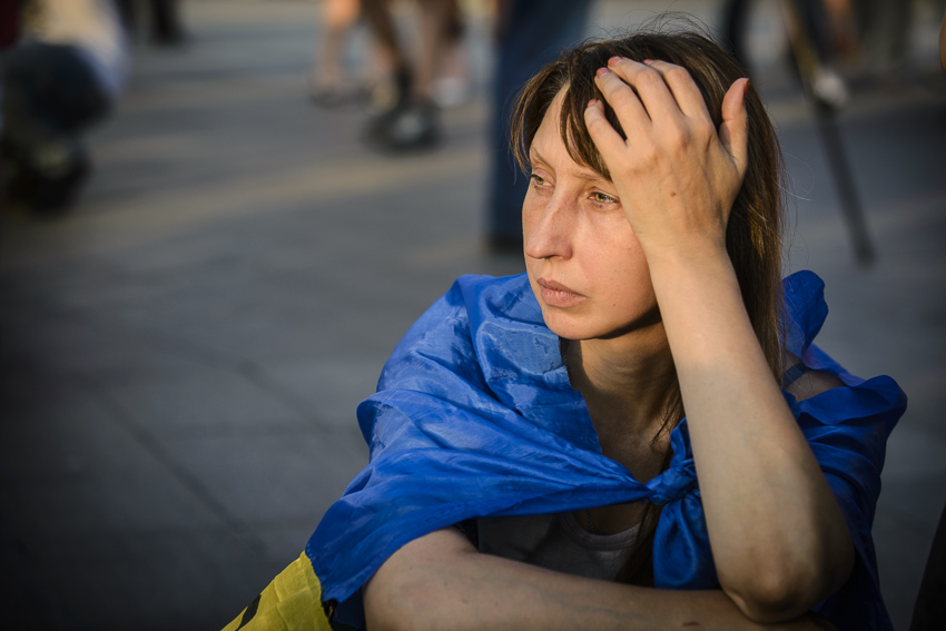 У Харкові пройшов мітинг-реквієм пам'яті загиблих в авіакатастрофі