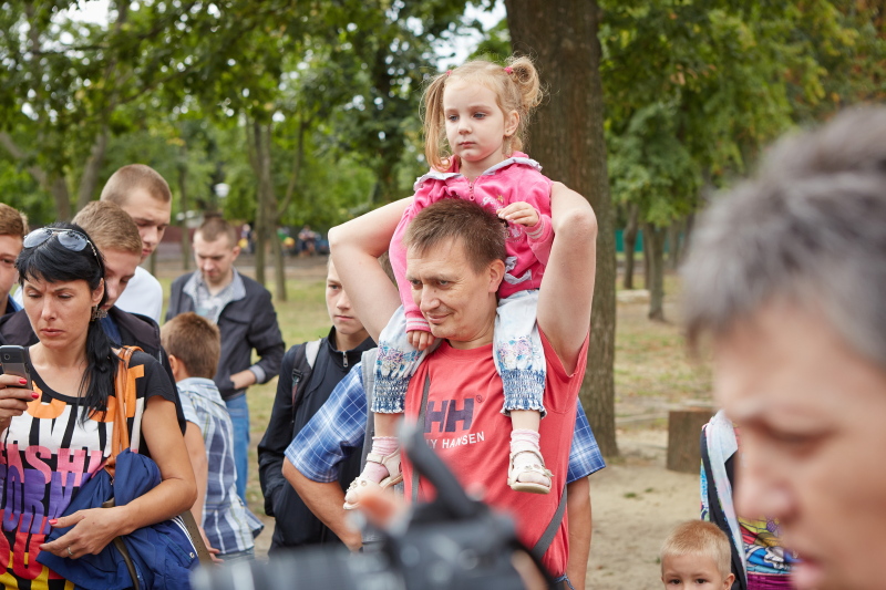 Сквер за ДК Ілліча відкрився після реконструкції