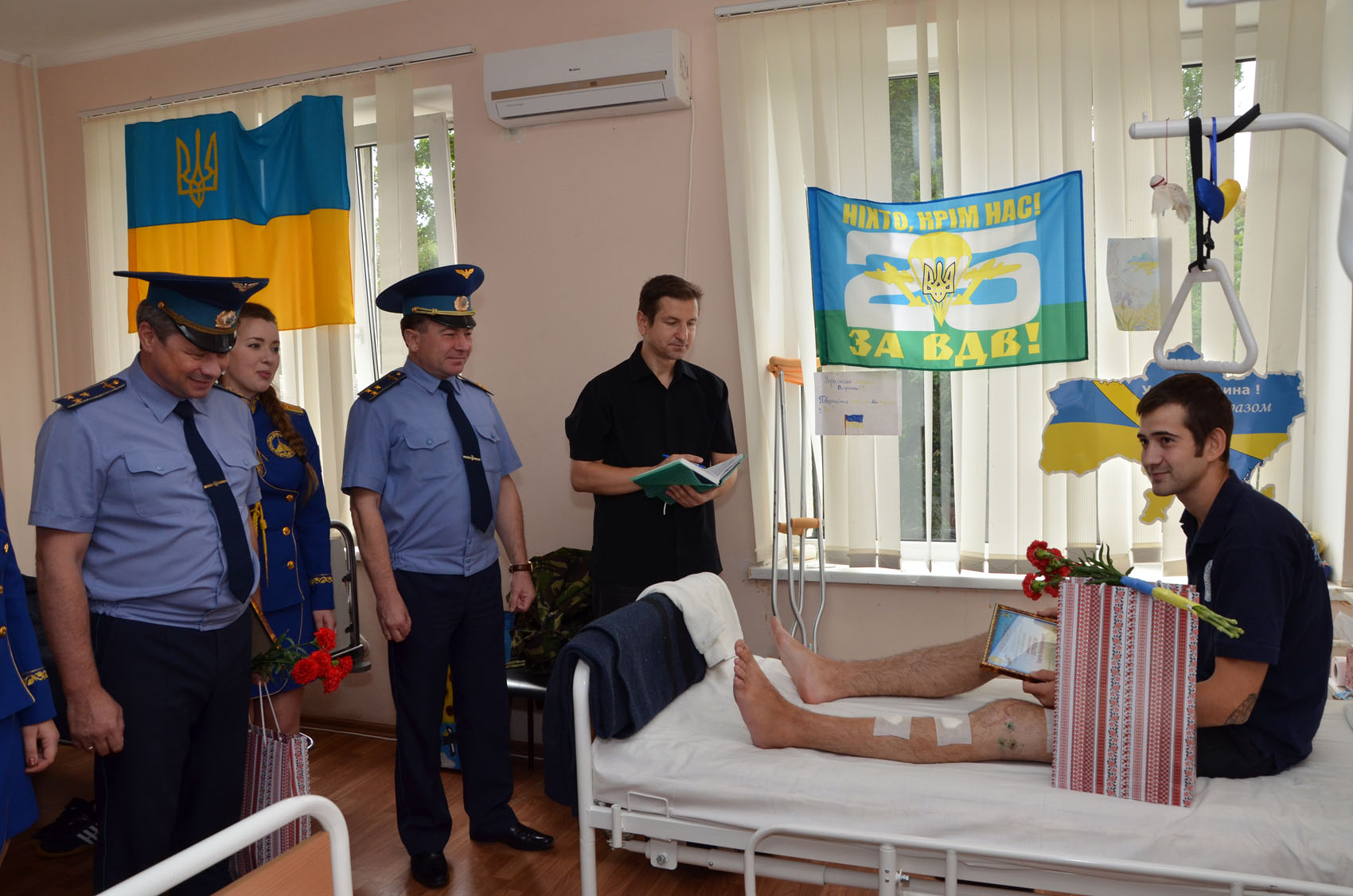 Бійці із зони АТО стали студентами Харківського університету Повітряних Сил