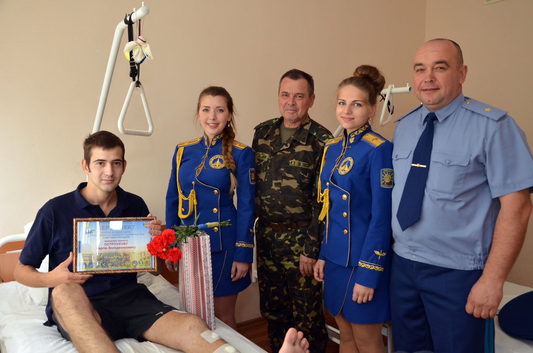 Бійці із зони АТО стали студентами Харківського університету Повітряних Сил