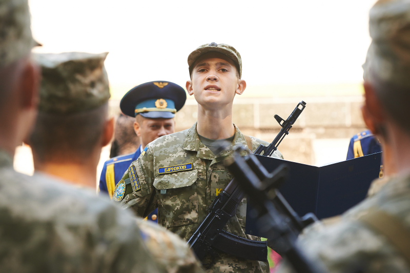 Курсанти першого курсу університету Повітряних Сил прийняли присягу