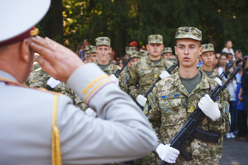 Курсанти першого курсу університету Повітряних Сил прийняли присягу