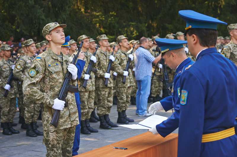 Курсанти першого курсу університету Повітряних Сил прийняли присягу