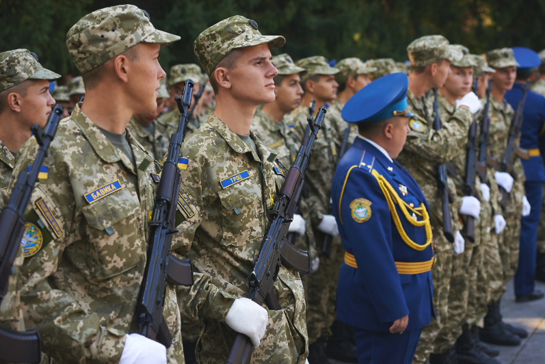 Курсанти першого курсу університету Повітряних Сил прийняли присягу