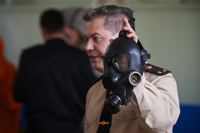 Університет цивільного захисту знайомить школярів з азами професії рятувальника