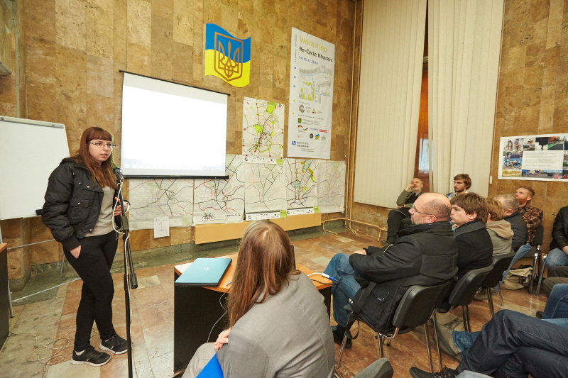 Для центру Харкова розробили схему велосипедних маршрутів