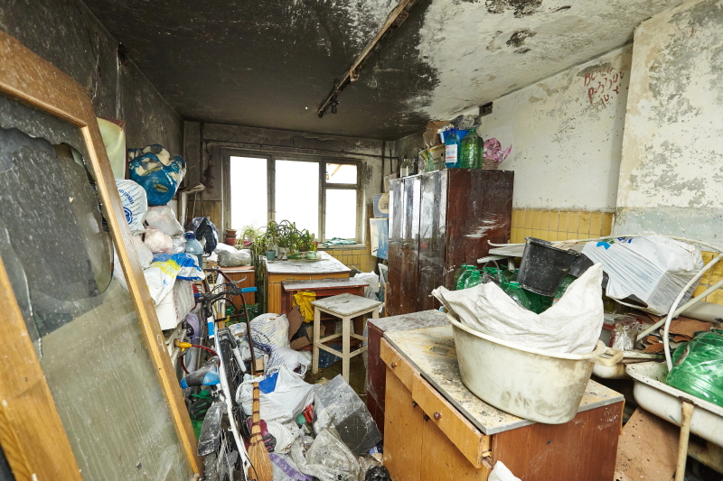 Місто відновило електропостачання в постраждалому від пожежі гуртожитку