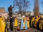 У Харкові провели молебень з нагоди року, що минає