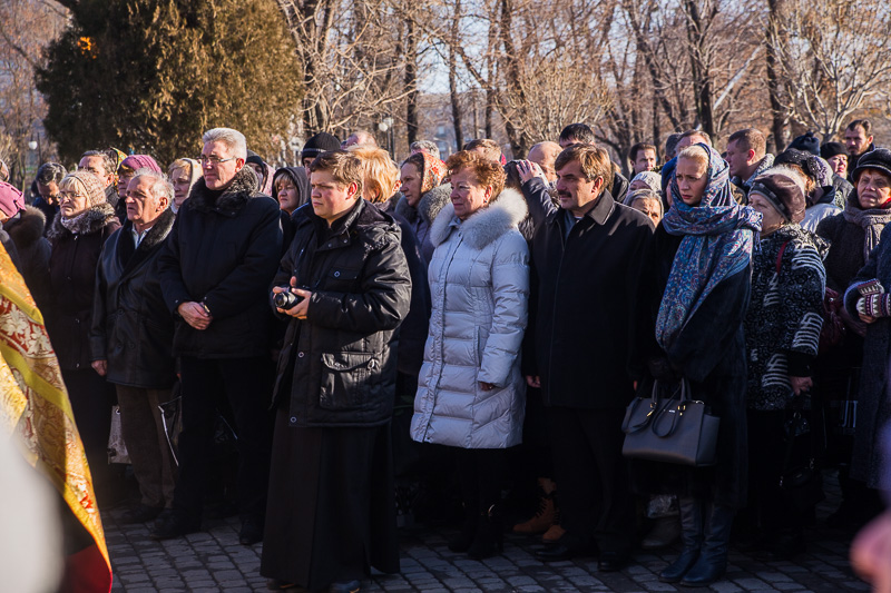 У Харкові провели молебень з нагоди року, що минає