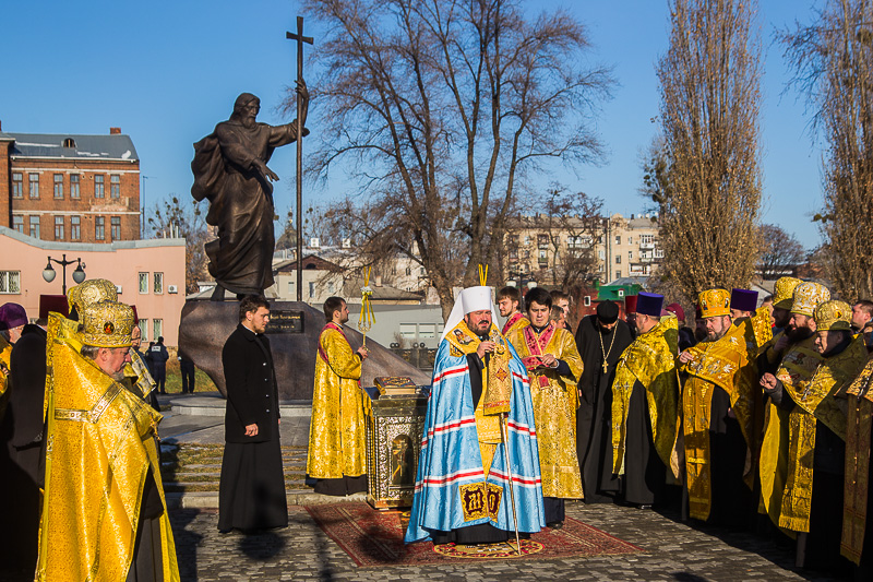 У Харкові провели молебень з нагоди року, що минає