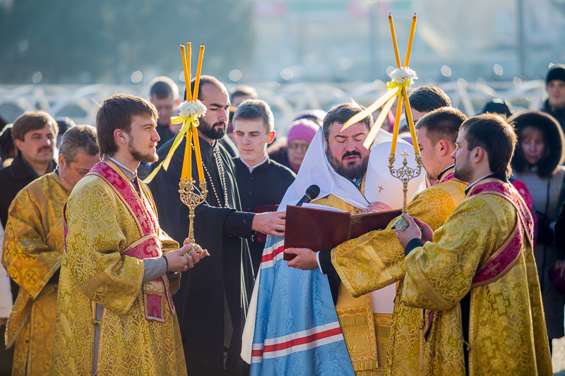 У Харкові провели молебень з нагоди року, що минає