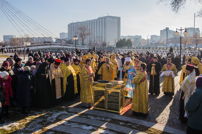 У Харкові провели молебень з нагоди року, що минає
