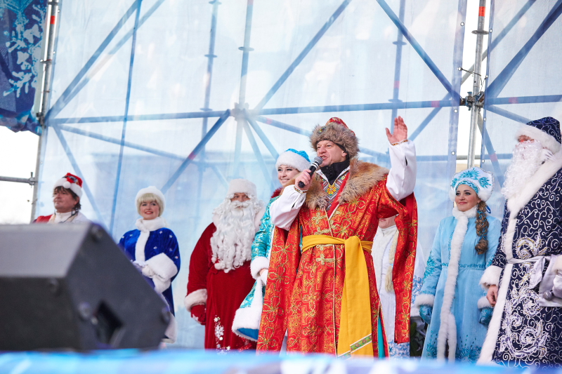 У Харкові вперше пройшов фестиваль-конкурс Дідів Морозів