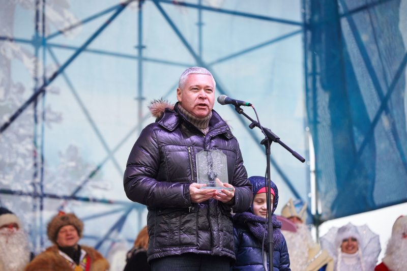 У Харкові вперше пройшов фестиваль-конкурс Дідів Морозів