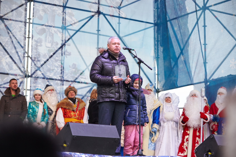 У Харкові вперше пройшов фестиваль-конкурс Дідів Морозів