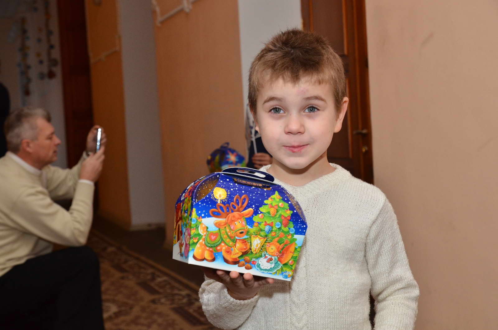 У Харкові для дітей військовослужбовців провели новорічні вистави