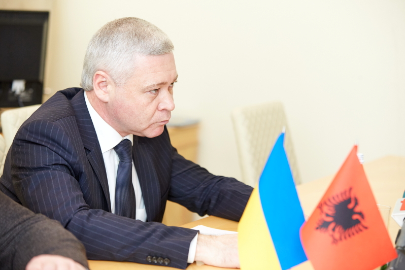 У міськраді пройшла зустріч з Почесним консулом Республіки Албанія в Харкові