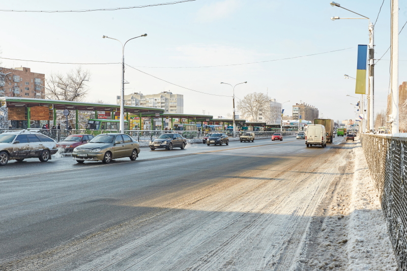 Харківські дорожники успішно впоралися зі снігопадом