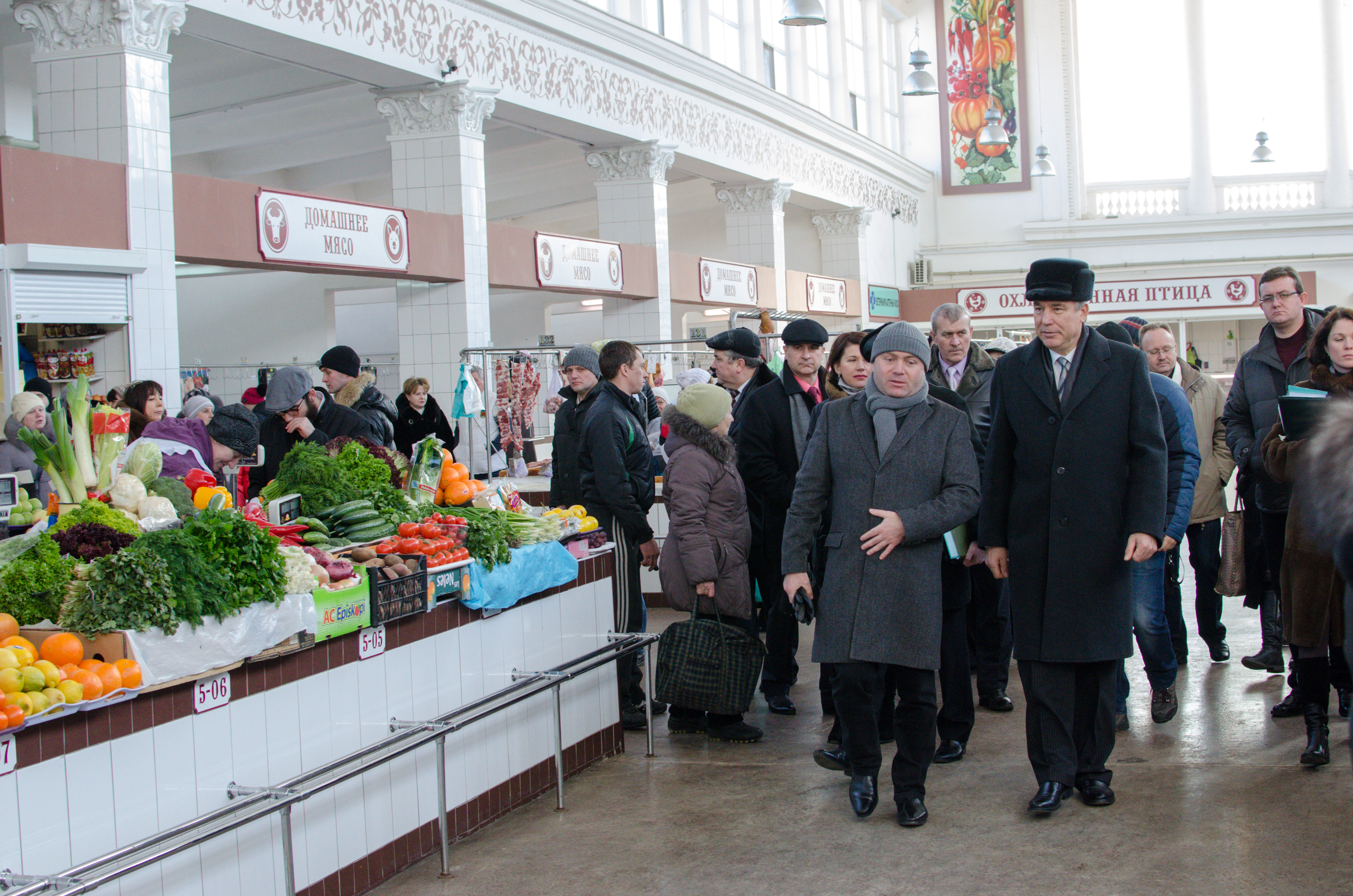Представникам Асоціації міст України показали реконструйований Центральний ринок
