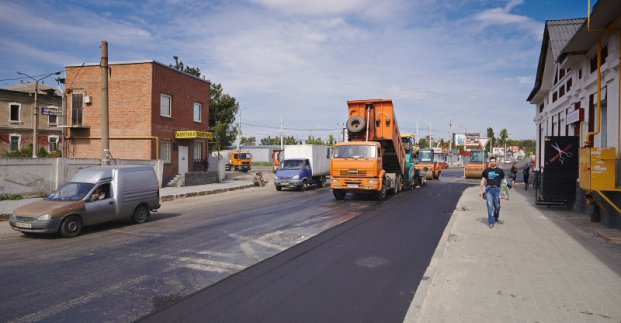 У планах на цей рік - реконструкція Московського проспекту, вулиць Клочківської і Жовтневої революції