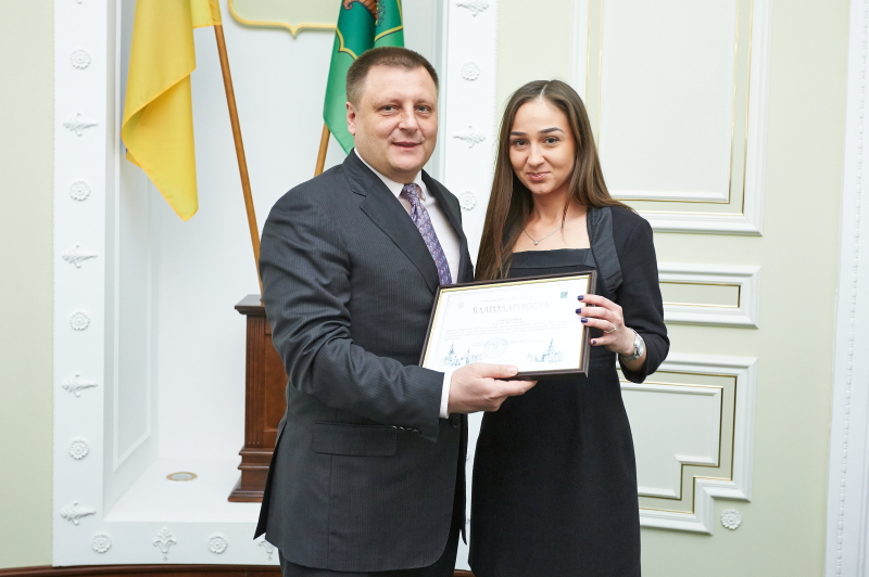 У міськраді відбувся прийом з нагоди свята 8 Березня