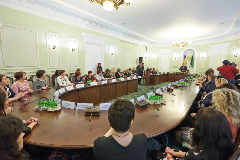 У міськраді відбувся прийом з нагоди свята 8 Березня