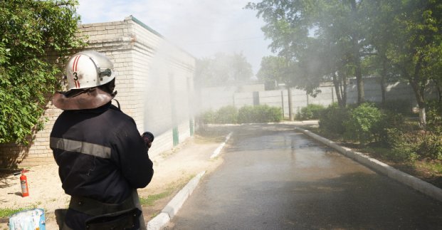 Школярам з вадами слуху розповіли, як поводитися при виникненні пожежі