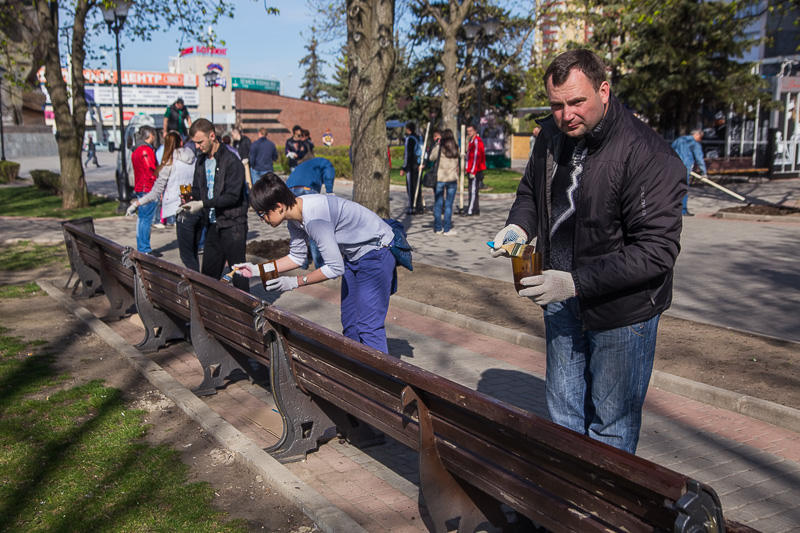 У Харкові проходить загальноміський суботник (оновлено)