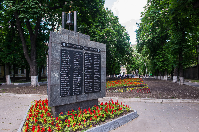 У сквері Пожежних увічнять імена загиблих рятувальників